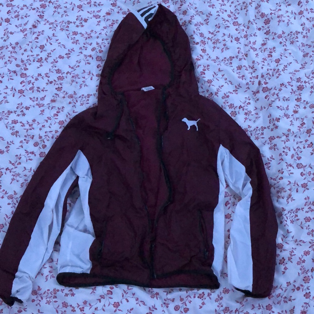 Pink windbreaker